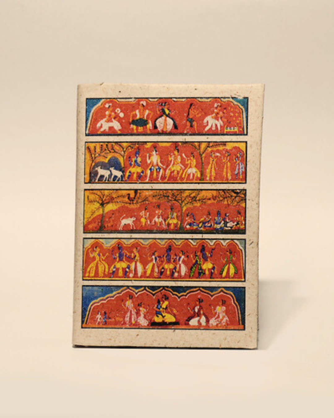 "Majuli Manuscript", Plain Journal, Handmade From Water Hyacinth